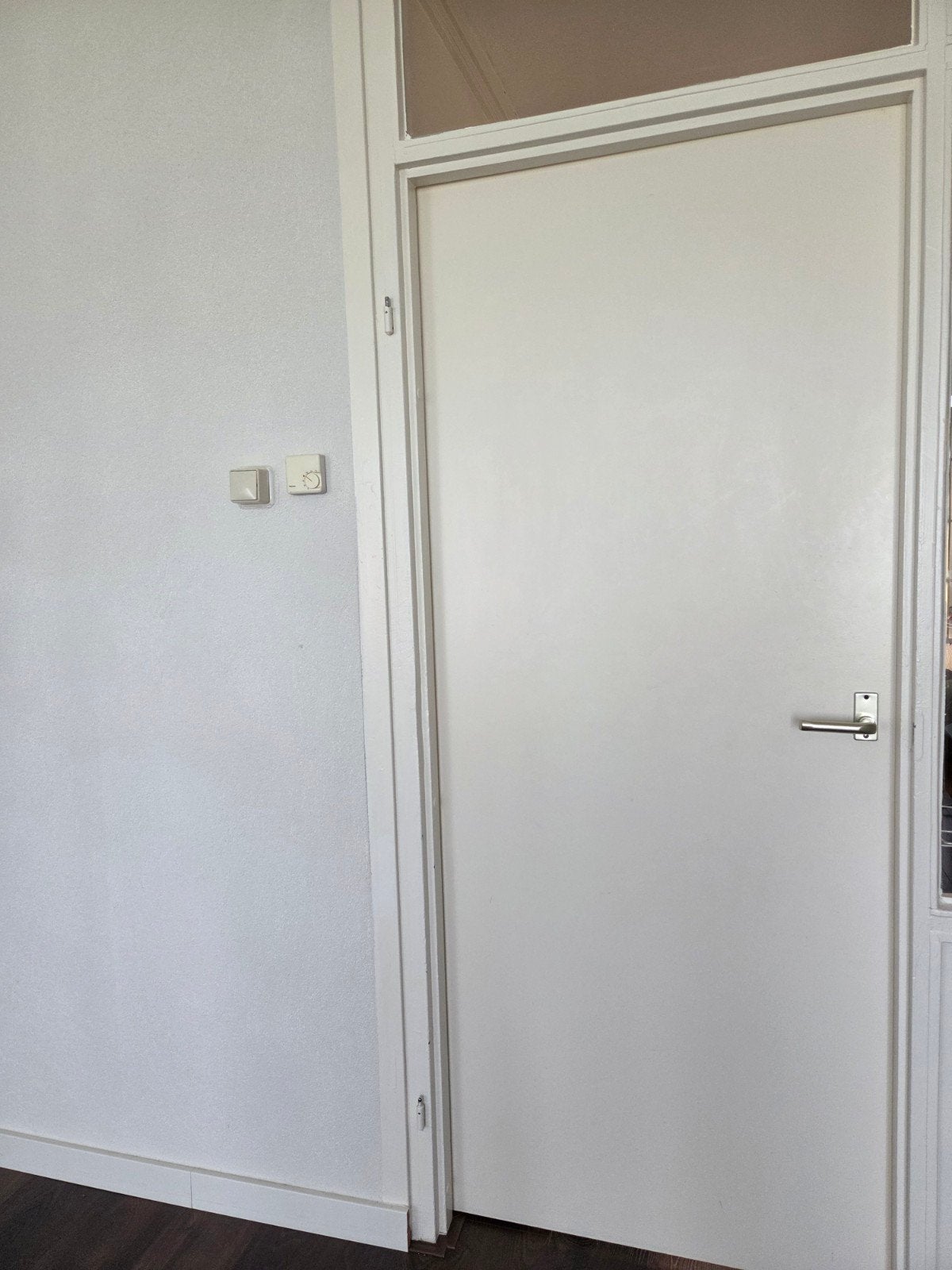 Binnendeur roomwit geschilderd schoon 202 x 85, Ophalen, 80 tot 100 cm, Binnendeur, Zo goed als nieuw