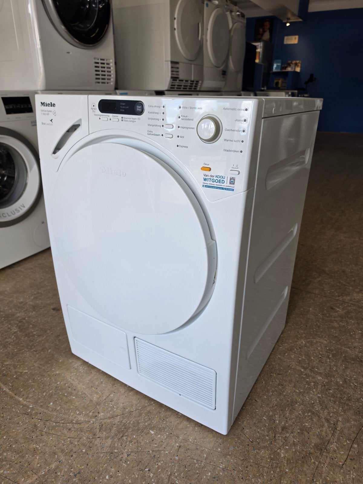 Miele T 7950 Softcare warmtepompdroger | 7 kilo | Garantie ✅, Jirnsum, Anti-kreukfase, Overige typen, 8 tot 10 kg