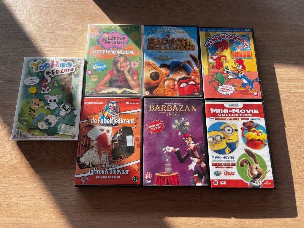 7x Kids DVD o.a. Yoohoo Friends Fabeltjeskrant Lizzy McGuire, Ophalen of Verzenden, Nieuw