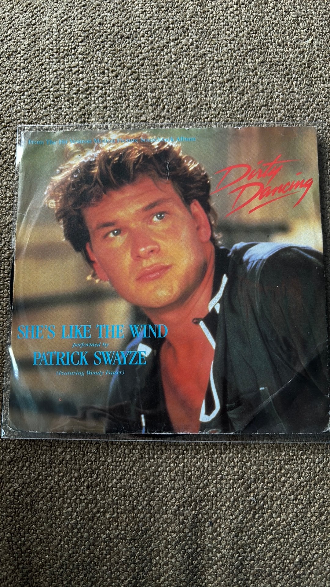 Patrick Swayze - She’s Like the Wind, Cd's en Dvd's, Vinyl Singles, Ophalen of Verzenden, Gebruikt, 7 inch, Pop