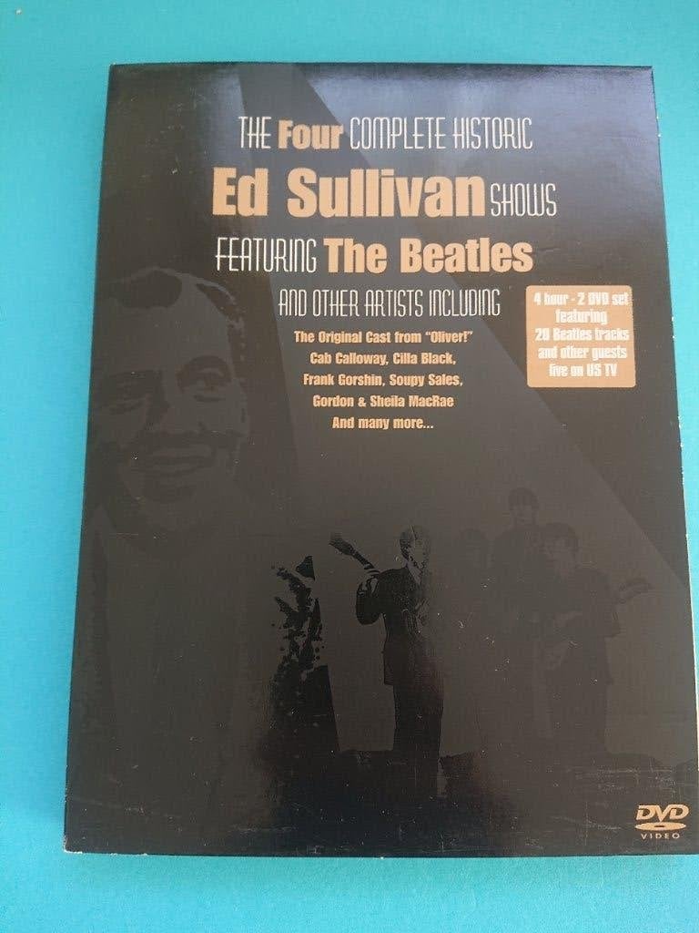 Ed Sullivan Show The Beatles Optredens Sixties DVD Box, Alle leeftijden, Ophalen of Verzenden, Zo goed als nieuw, Muziekvideo's