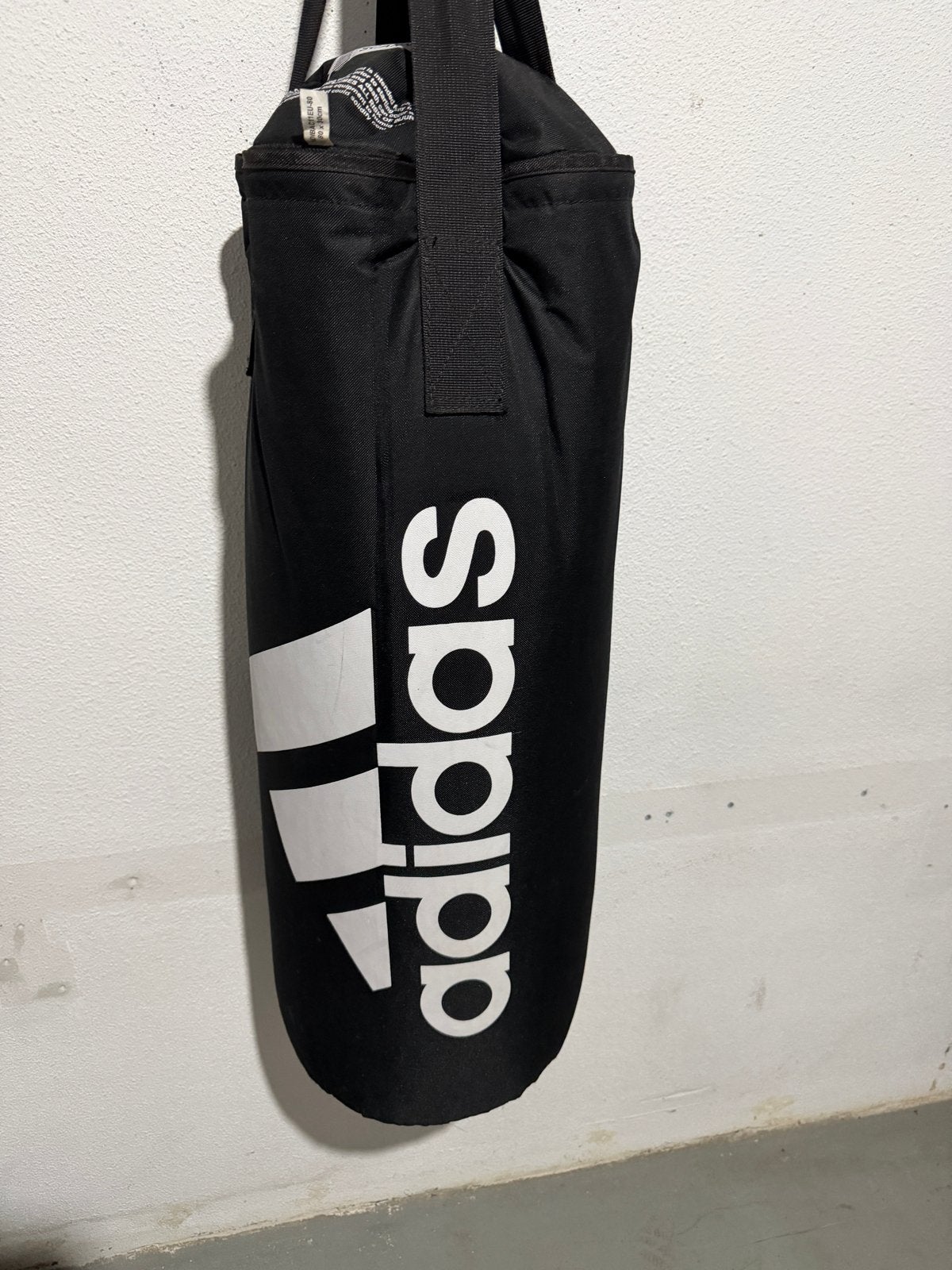 Adidas boxbal en Halterset, Ophalen of Verzenden, Gebruikt, Armen, Halterset