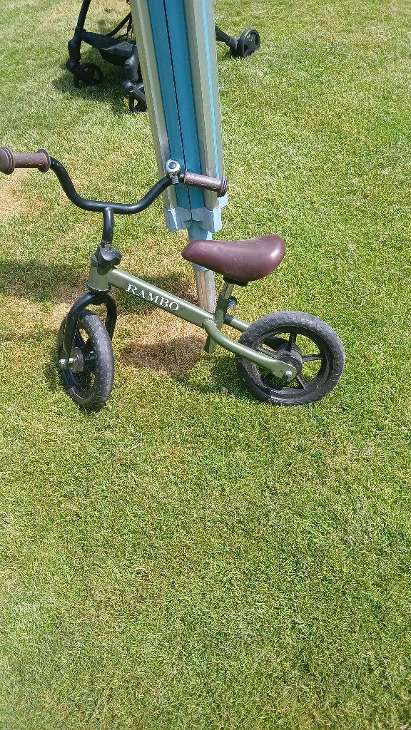 RAMBO LOOPFIETS, Kinderen en Baby's, Ophalen, Gebruikt, Loopfiets