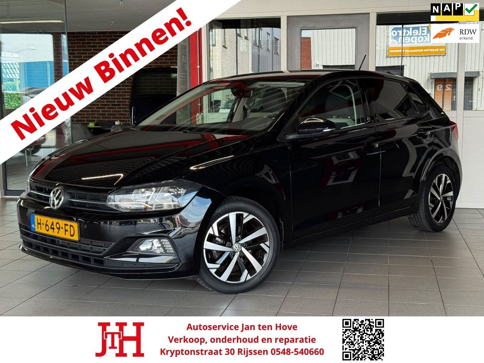 Volkswagen Polo 1.0 TSI Beats*PDC V+A*Cruise Control*Virtual, Voorwielaandrijving, Dealer onderhouden, Gebruikt, 95 pk