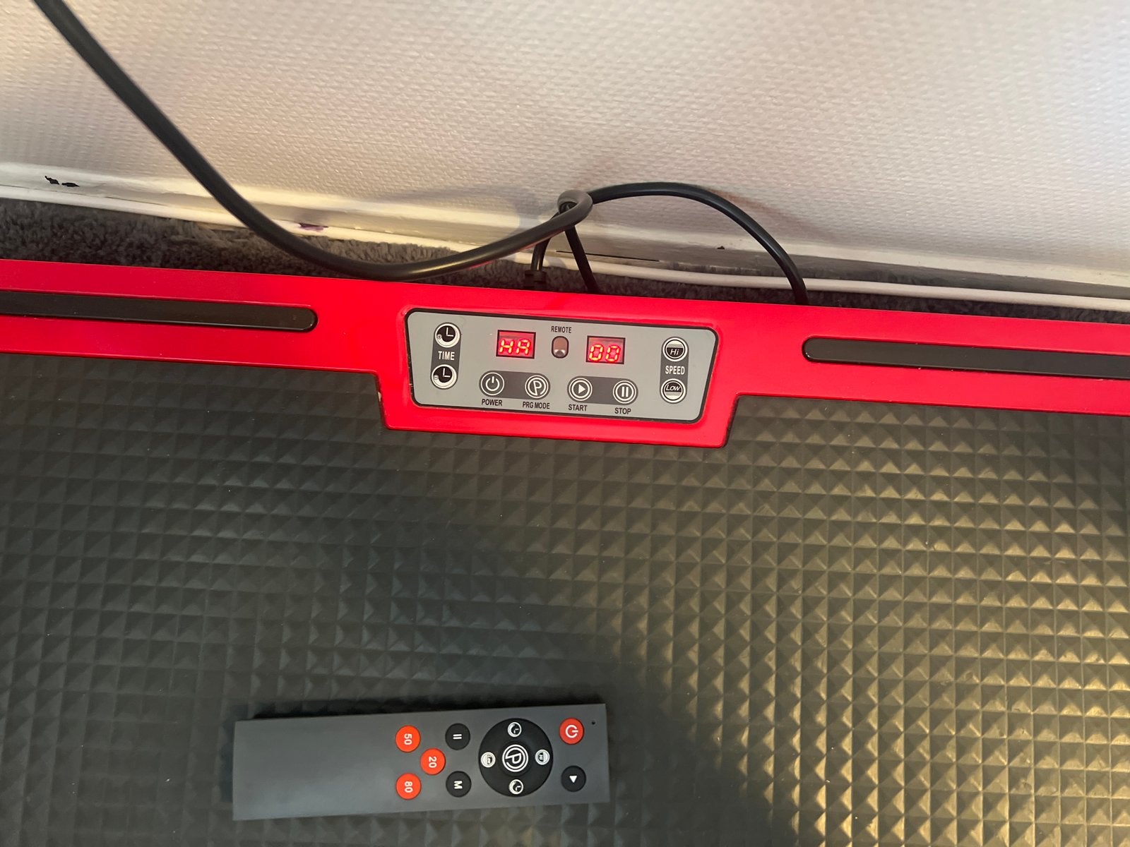 Gymform Vibro Max Plus Trilplaat - Zo goed als nieuw, Sport en Fitness, Ophalen, Trilplaat, Zo goed als nieuw, Benen