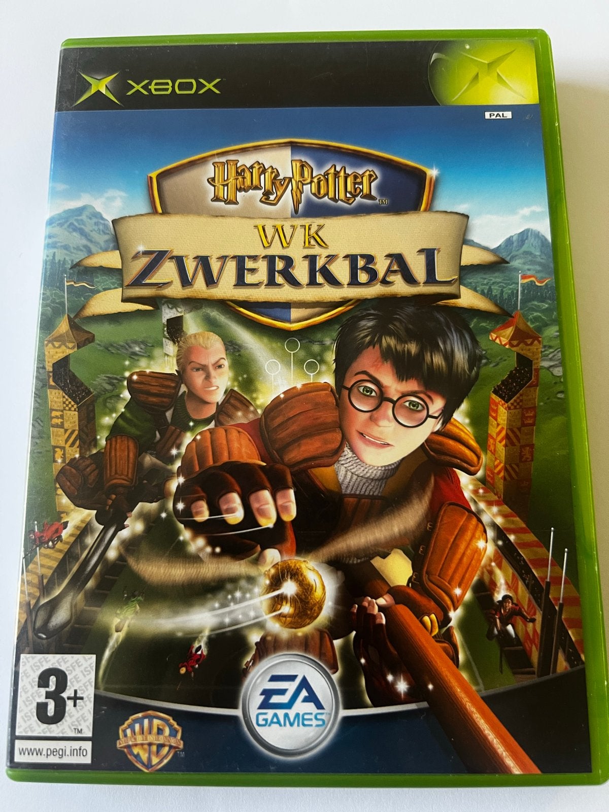 Harry Potter WK Zwerkbal Xbox, 2 spelers, Eén computer, Ophalen of Verzenden, Zo goed als nieuw