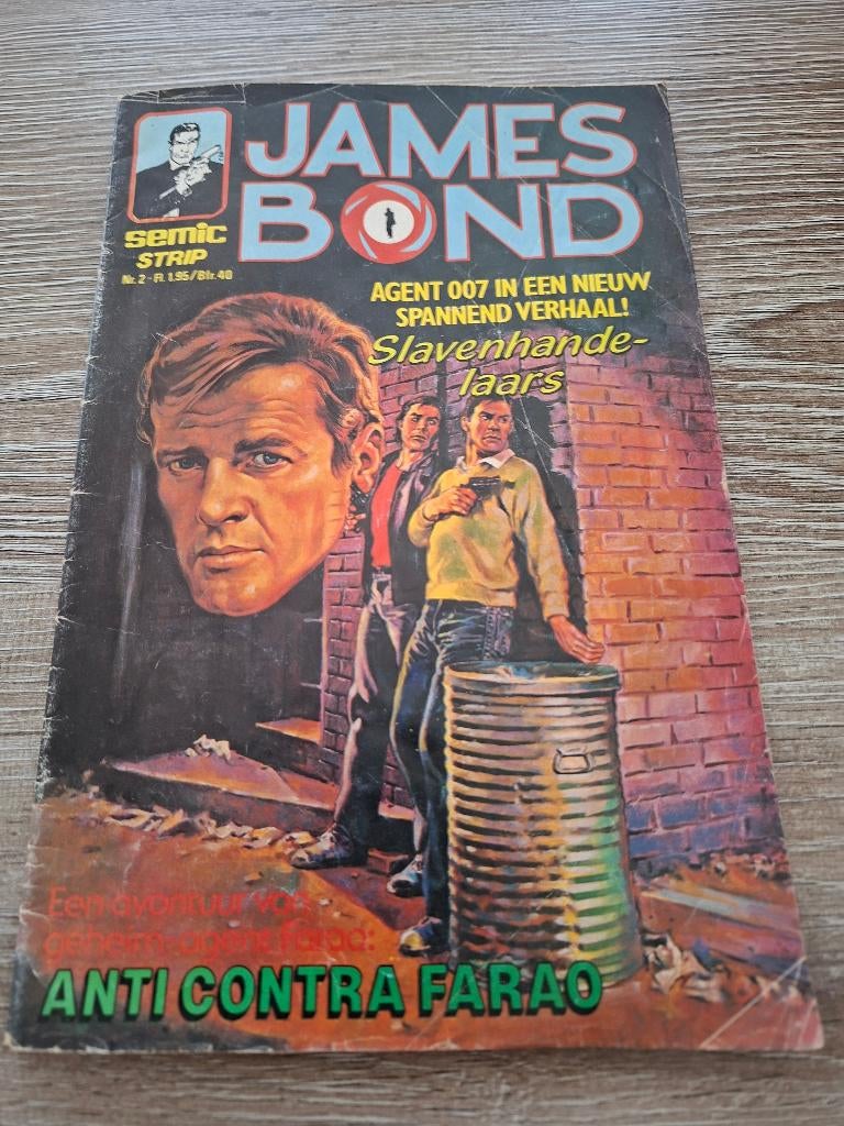 James Bond 007 stripboek, Boeken, Gelezen, Eén stripboek, Ophalen of Verzenden, Semic Strip