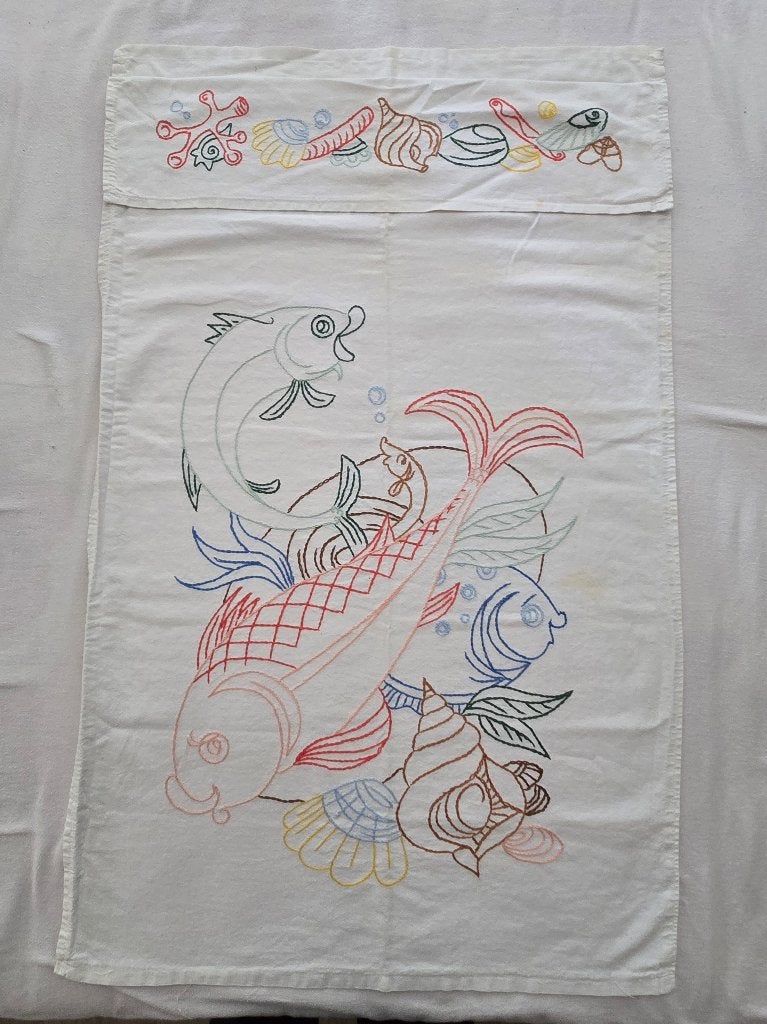 overhanddoek 2, voor handdoekrek, Ophalen of Verzenden, Gebruikt