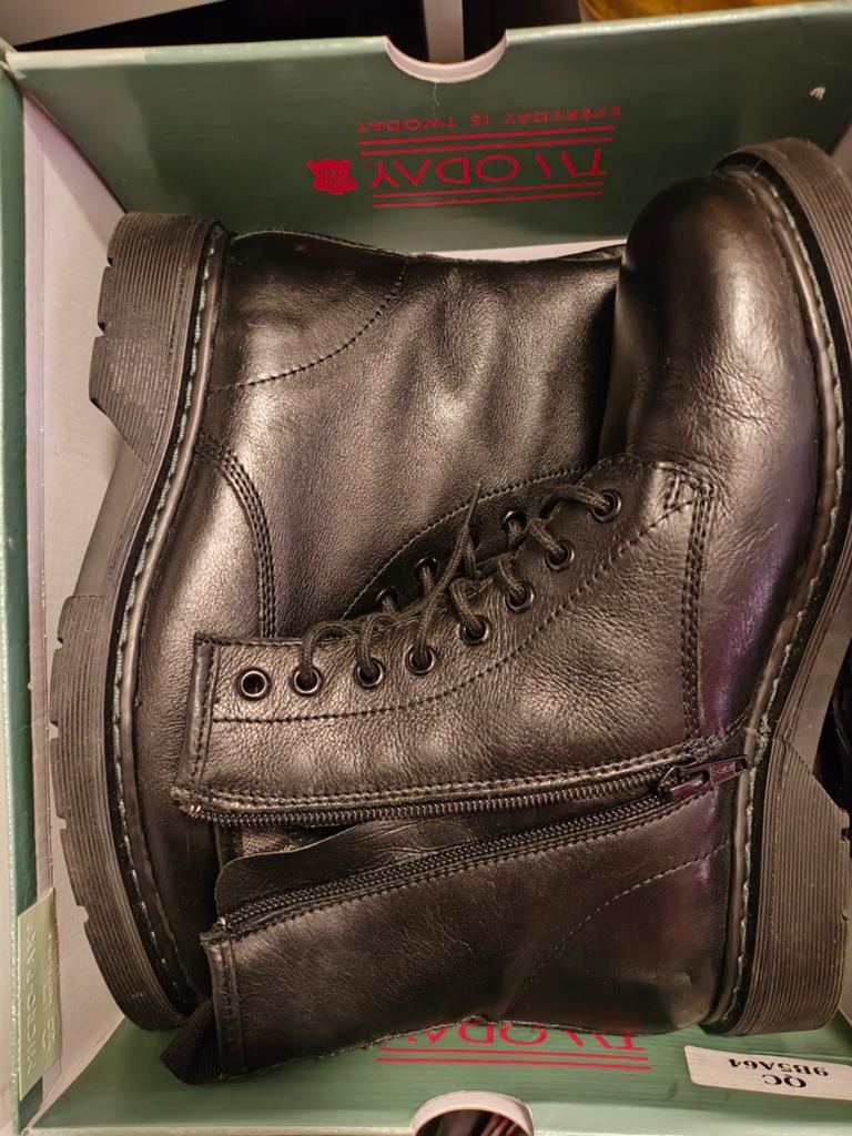 Leather boots, Ophalen of Verzenden, Cap