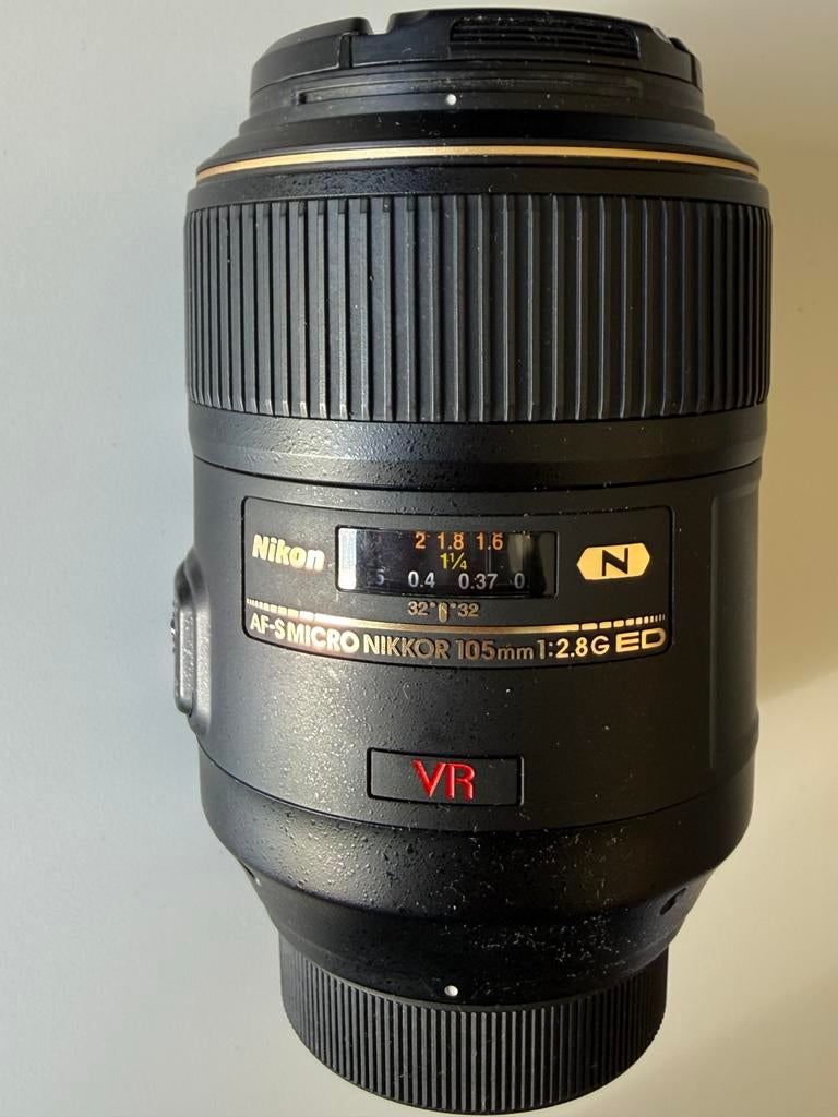 Nikon AF-S Micro Nikkor 105mm f/2.8G ED VR Macro Lens, Ophalen of Verzenden, Zo goed als nieuw, Macrolens