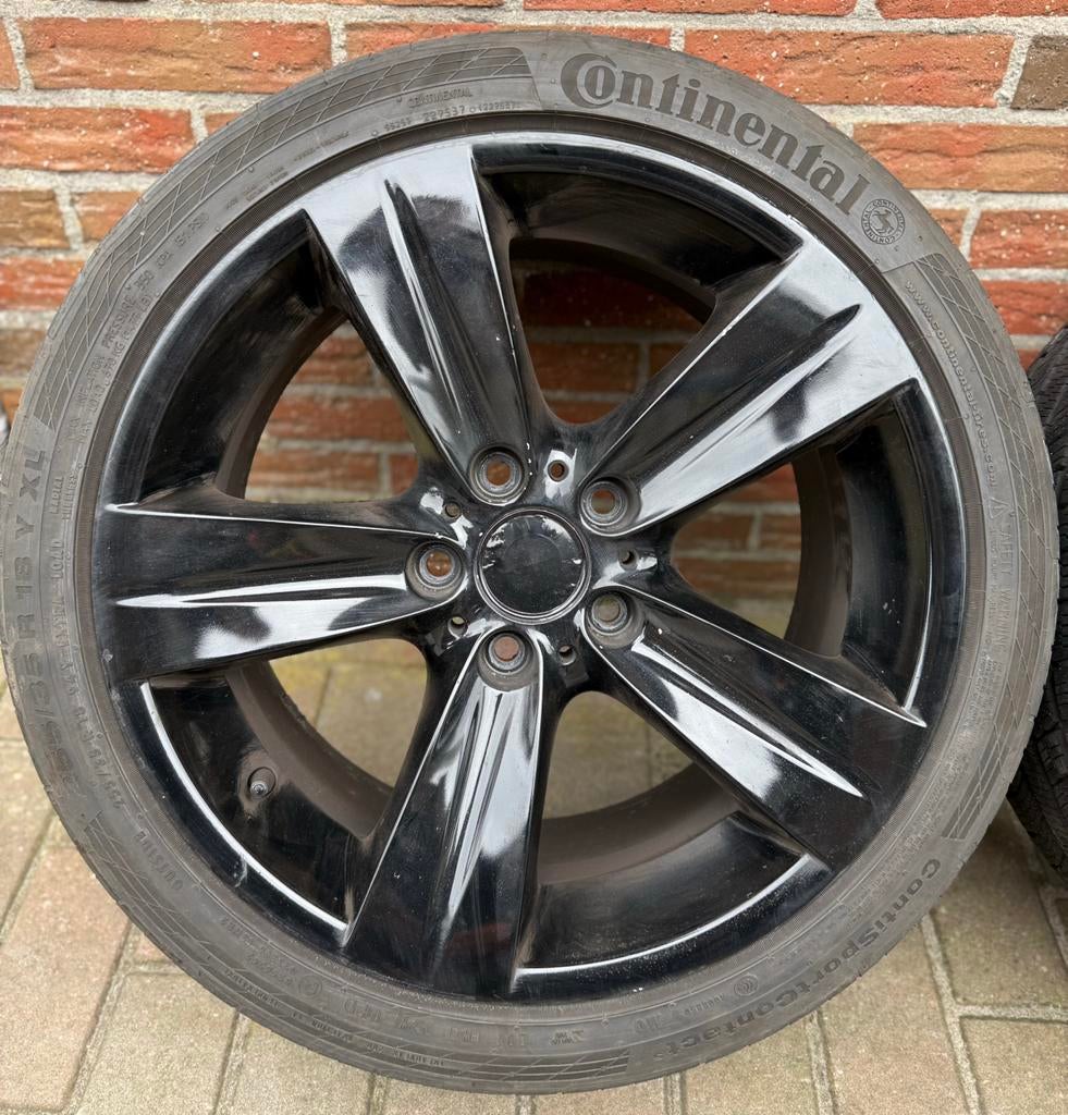 ✅ 18” Originele BMW Breedset 5x120 3 serie 1 serie M189 M, Auto-onderdelen, Banden en Velgen, 18 inch, Gebruikt, Banden en Velgen