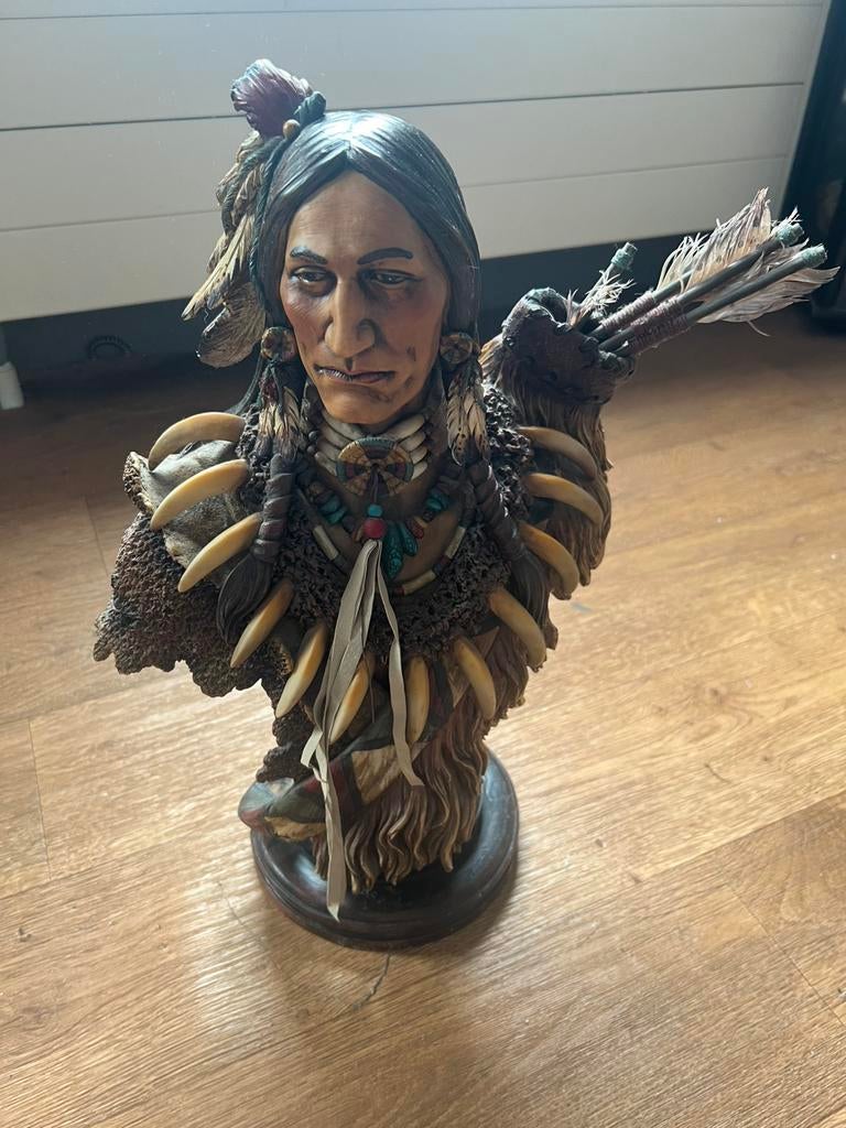 Indianen beelden, Ophalen, Beeld