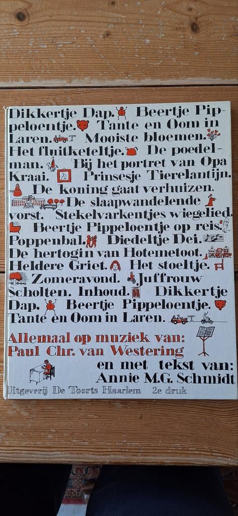 Dikkertje Dap en 18 andere liedjes boek Annie M. G. Schmidt, Ophalen of Verzenden