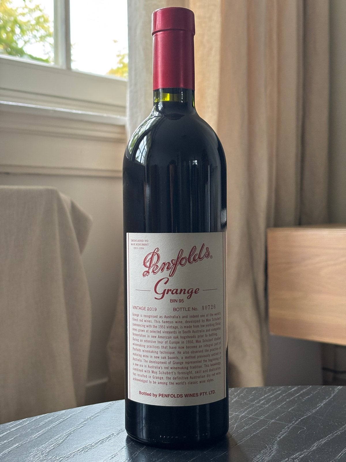 Penfolds Grange Vintage 2019, Verzamelen, Overige gebieden, Nieuw, Ophalen of Verzenden, Rode wijn
