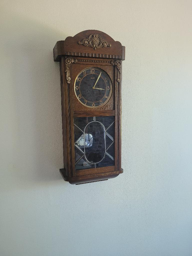 Antieke Junghans klok, Antiek en Kunst, Antiek | Klokken, Ophalen