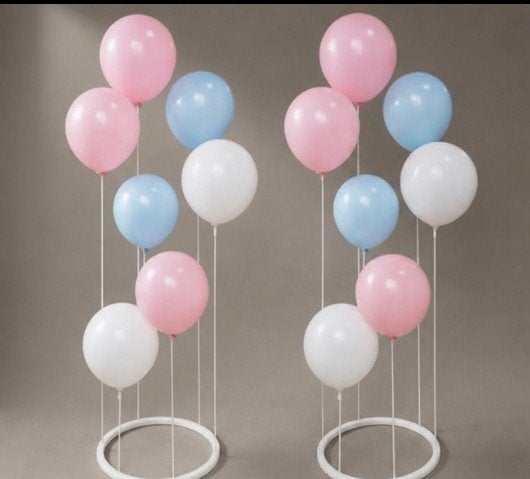 Te huur! Standaard met 7 ballonnen, Ophalen, Zo goed als nieuw, Versiering, Geboorte of Huwelijk