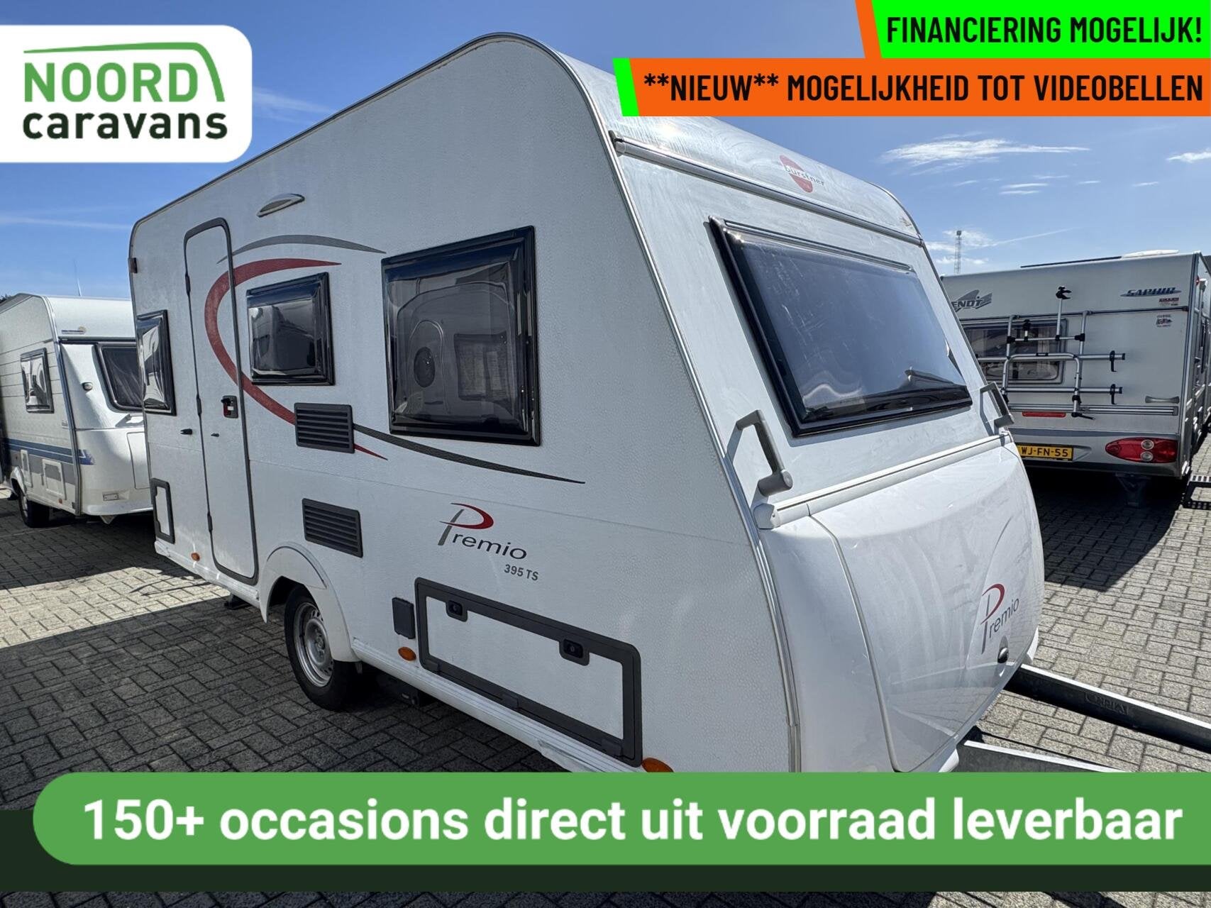 Buerstner PREMIO 395 TS, DWARSBED, TREINZIT, VOORTENT, MOVER, Caravans en Kamperen, Mover, Bedrijf, Treinzit, 750 - 1000 kg
