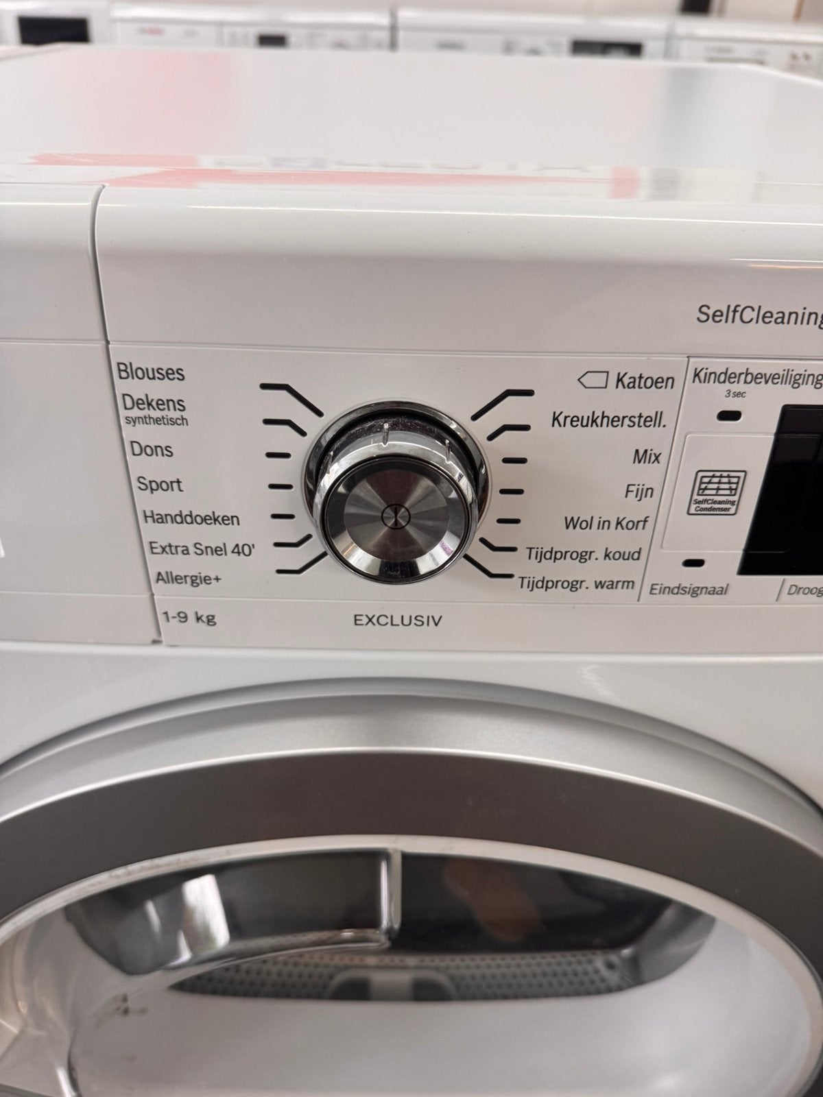 BOSCH WARMTEPOMPDROGER 9 KG met 1 jaar garantie, N, Anti-kreukfase, N, Overige typen