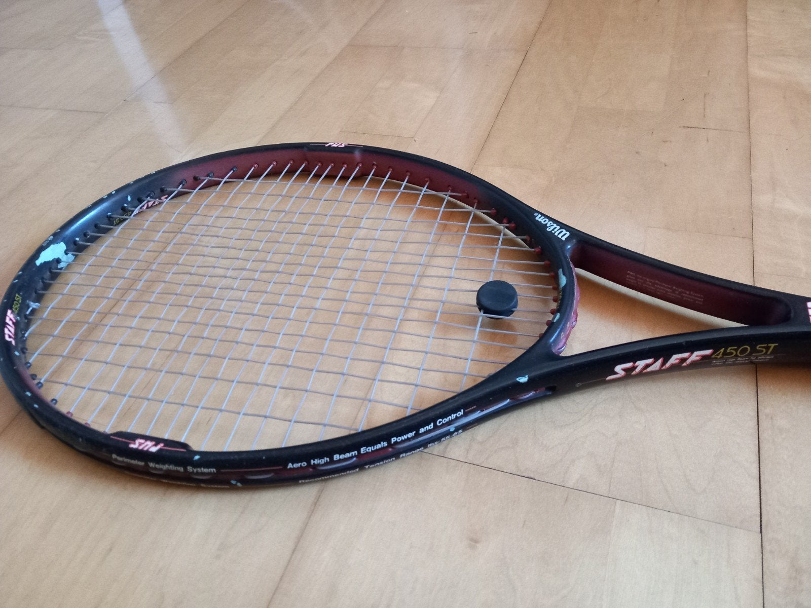 Wilson Staff 450 ST Tennisracket - Gebruikt, Ophalen of Verzenden, Gebruikt, Racket, Wilson