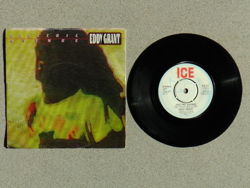 Eddy Grant - Electric Avenue VINYL SINGLE, Gebruikt, 7 inch, Pop, Fotohoes
