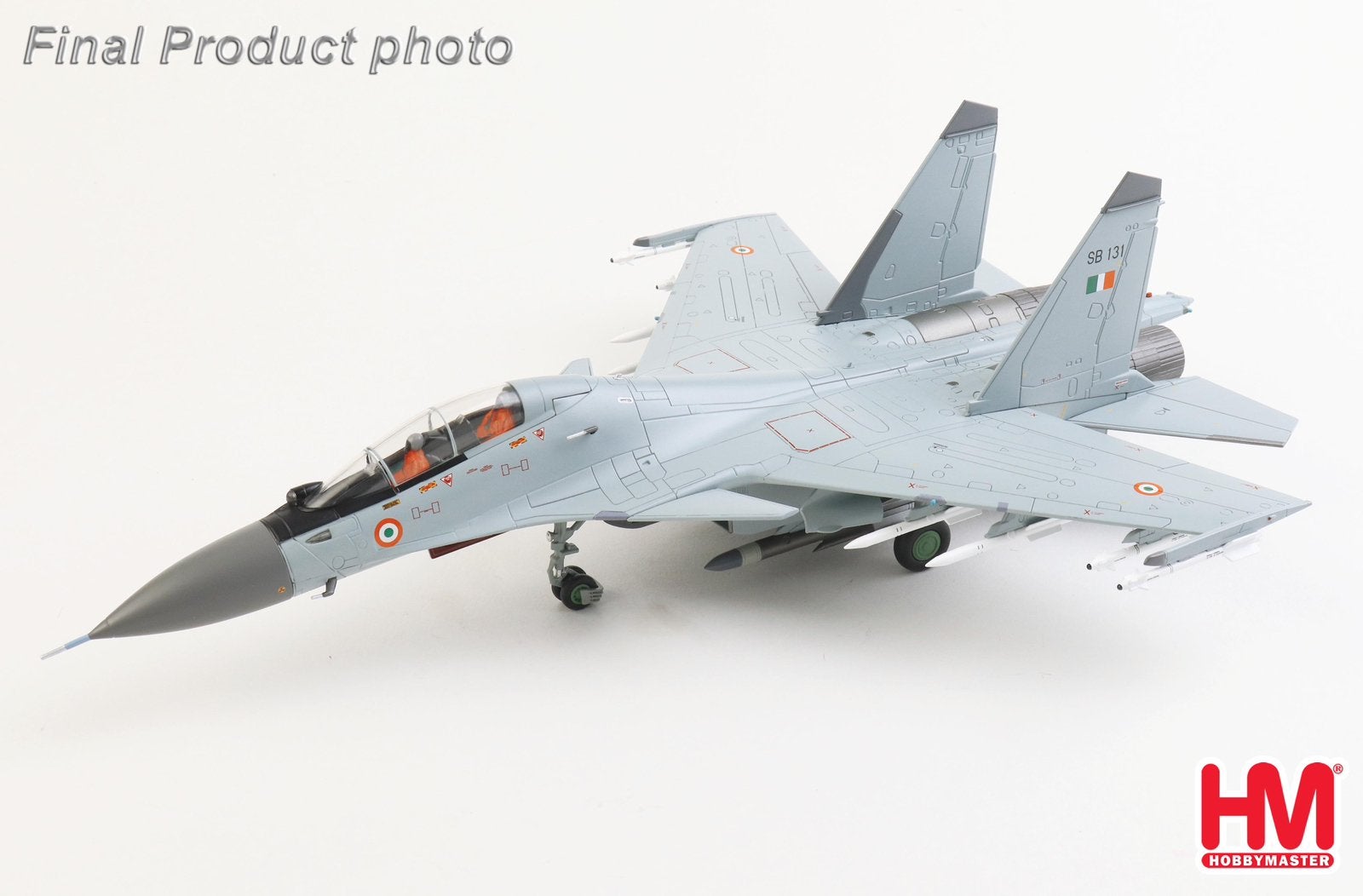 Hobby Master HA9515 | Sukhoi SU-30 MKI-3 Flanker C, Ophalen, Schaalmodel, Nieuw, Pilot Station