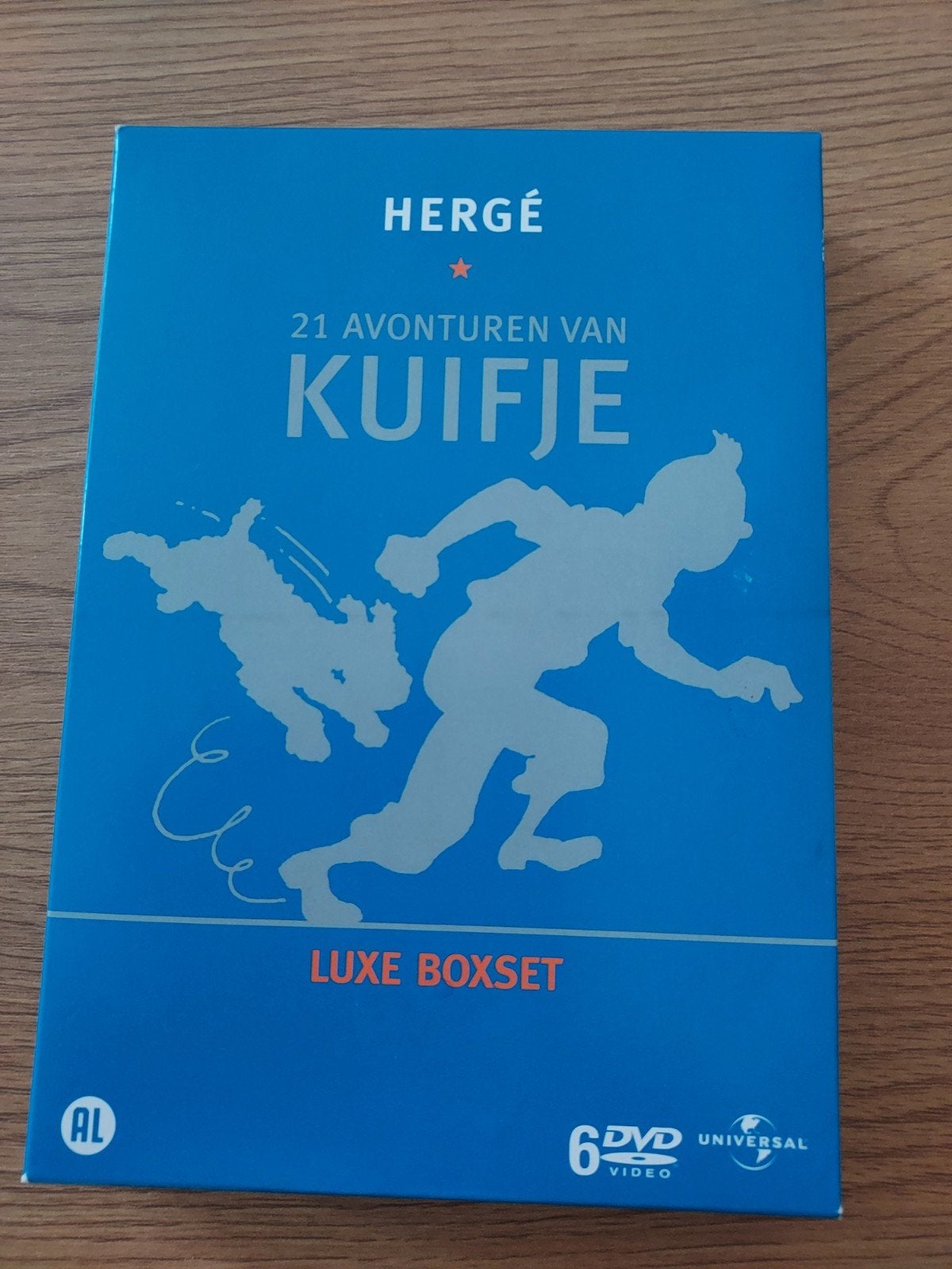 Dvd box kuifje, Cd's en Dvd's, Alle leeftijden, Ophalen, Zo goed als nieuw