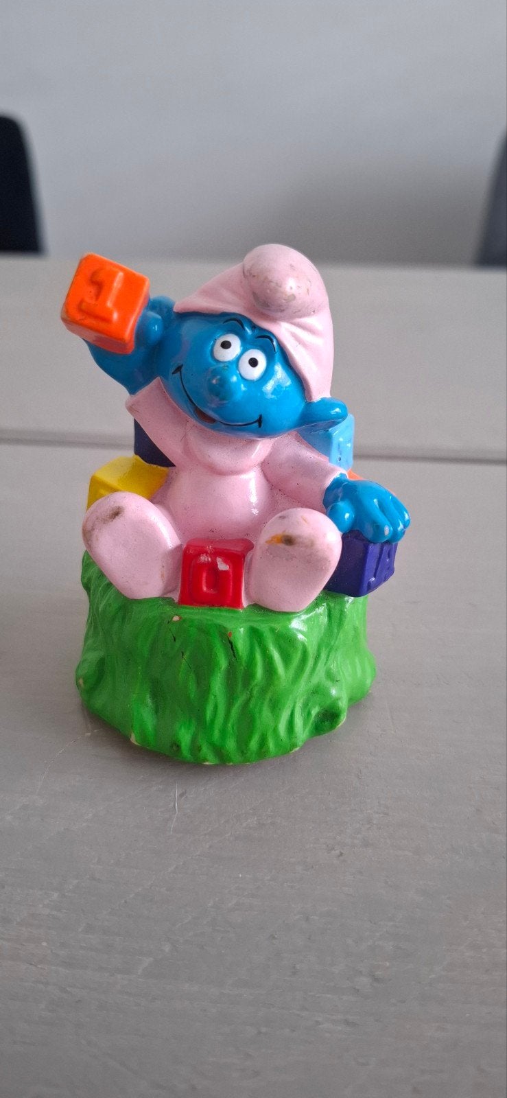 Baby smurf, Verzamelen, Smurfen, Ophalen of Verzenden, Gebruikt, Poppetje, Figuurtje of Knuffel