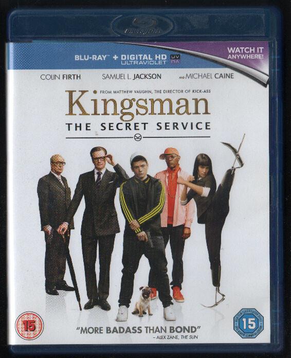!!!VERKOCHT!!! Kingsman the Secret Service. Blu-ray., Ophalen of Verzenden, Gebruikt, Humor en Cabaret