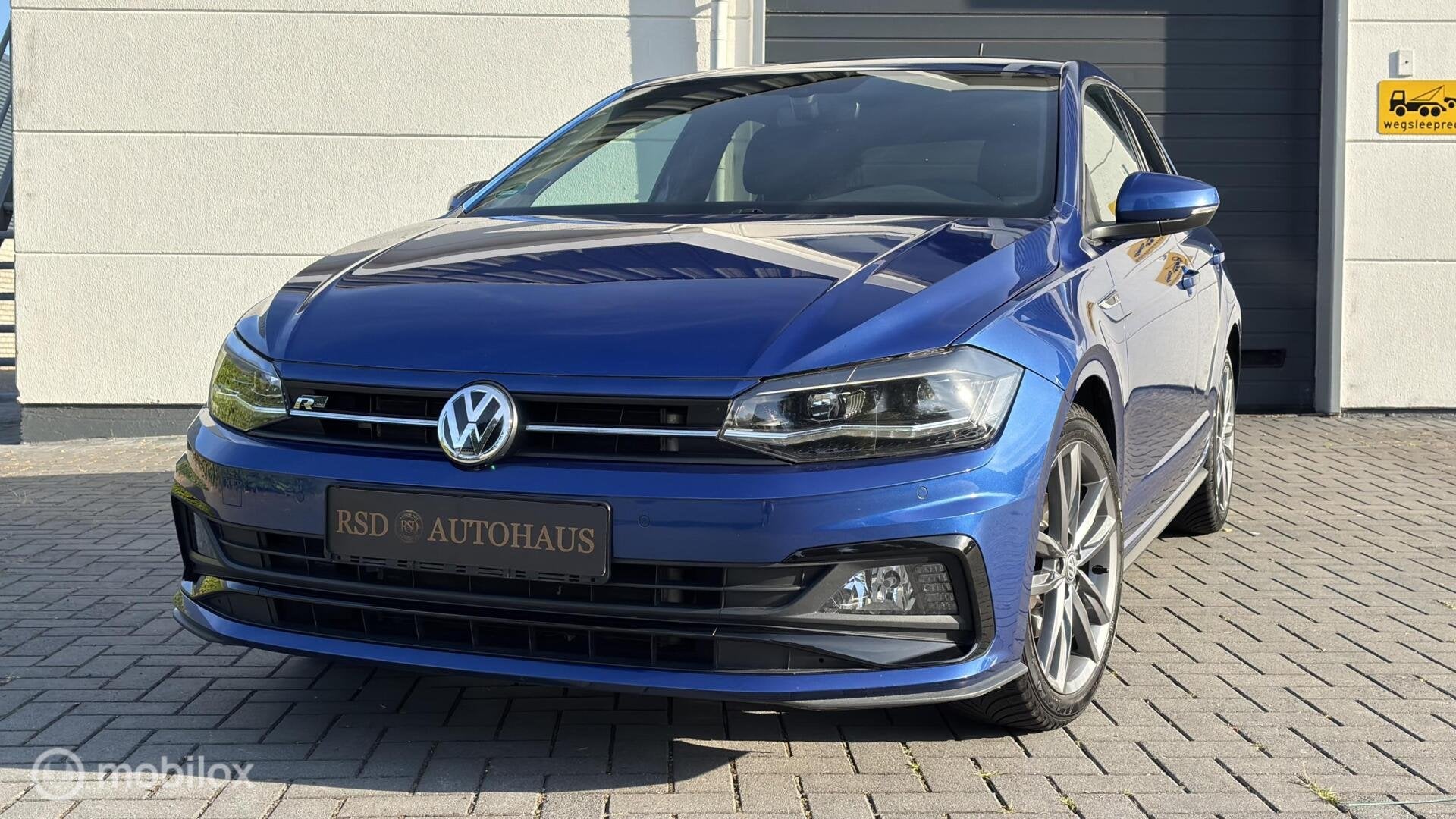 Volkswagen Polo 1.0 TSI DSG 116pk R-Line Virtual Display, Gebruikt, Euro 6, Blauw, 116 pk