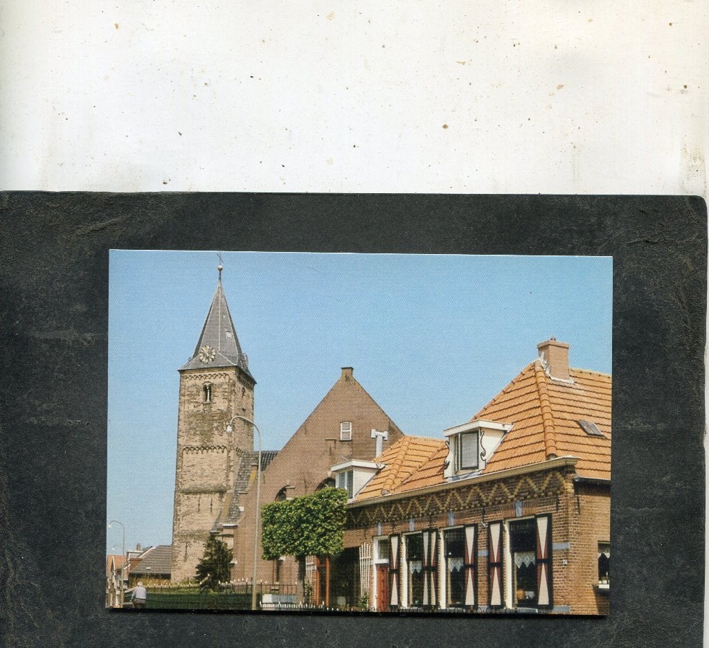 Ansicht IJsselmuiden - Dorpsweg met Ned. Herv. Kerk, Verzenden, 1980 tot heden, Ongelopen