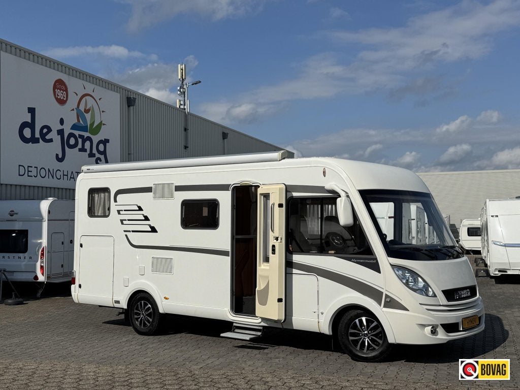 Hymer B 578 - Levelsysteem -, Caravans en Kamperen, Fiat, Luifel, 6 tot 7 meter, Bedrijf