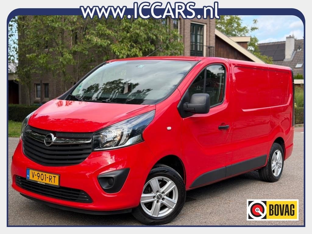 Opel VIVARO 1.6 CDTI L1H1 - Airco - 2018 - Marge !!!, Auto's, Bedrijf, 1598 cc, Te koop, Rood