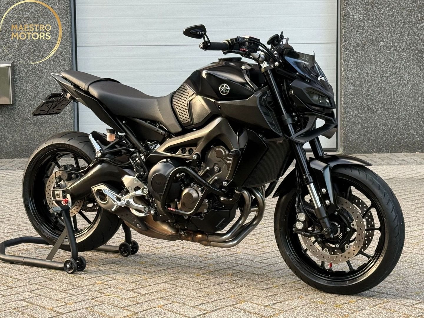 Yamaha MT09 Techblack ABS 8.029km DIK Uitgevoerd MT 09 TOP !, Motorrijbewijs A, Bedrijf, Meer dan 35 kW, YAMAHA