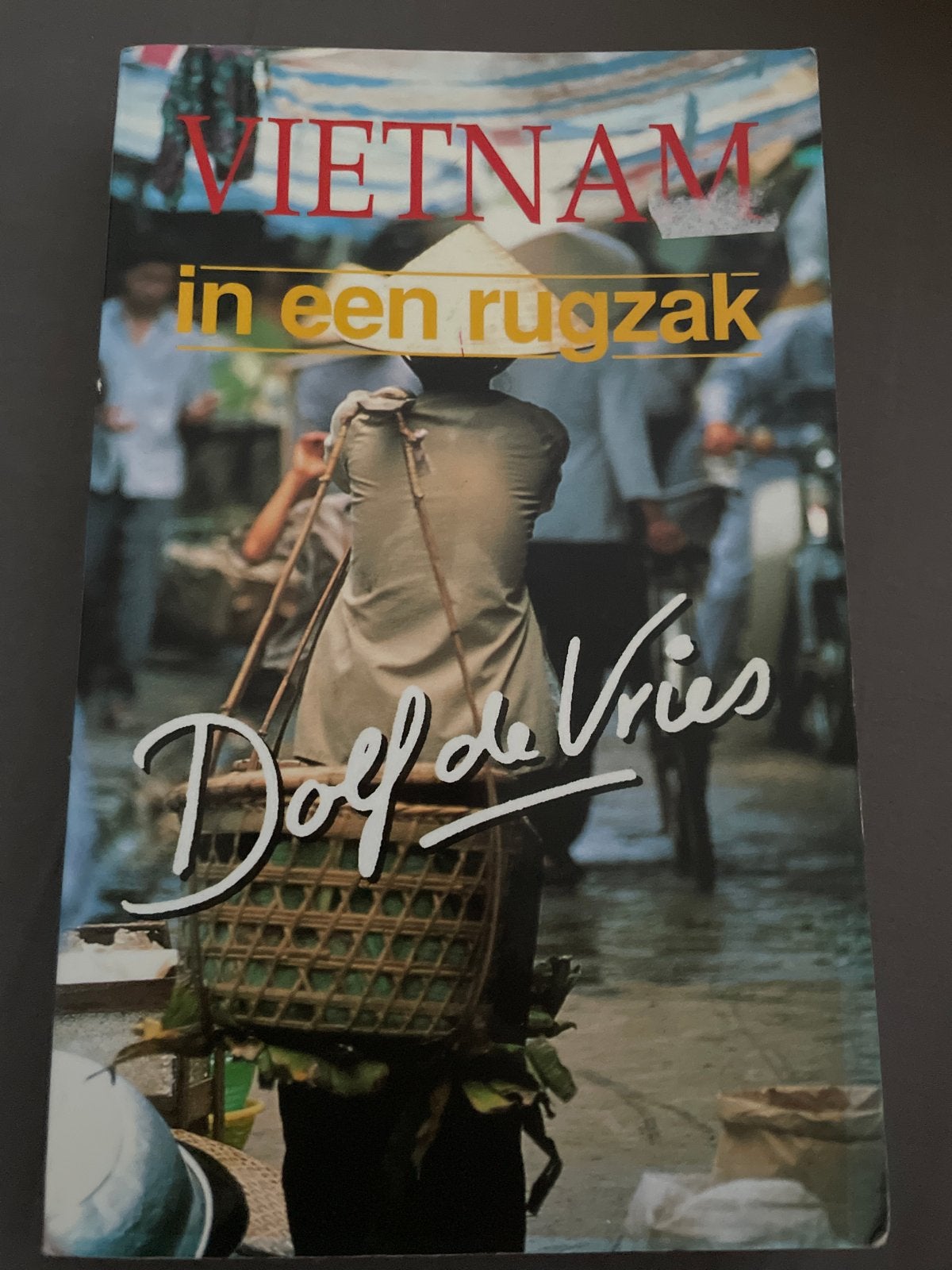 Vietnam in een rugzak - Dolf de Vries, Ophalen of Verzenden, Reisgids of -boek, Azië, Gelezen