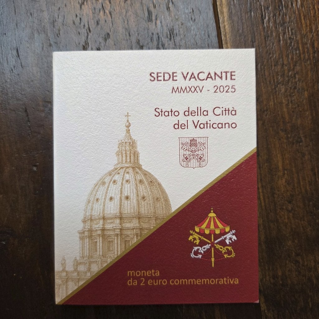 Vaticaanstad 2025: Sede Vacante, Ophalen of Verzenden, Vaticaanstad, 2 euro, Losse munt