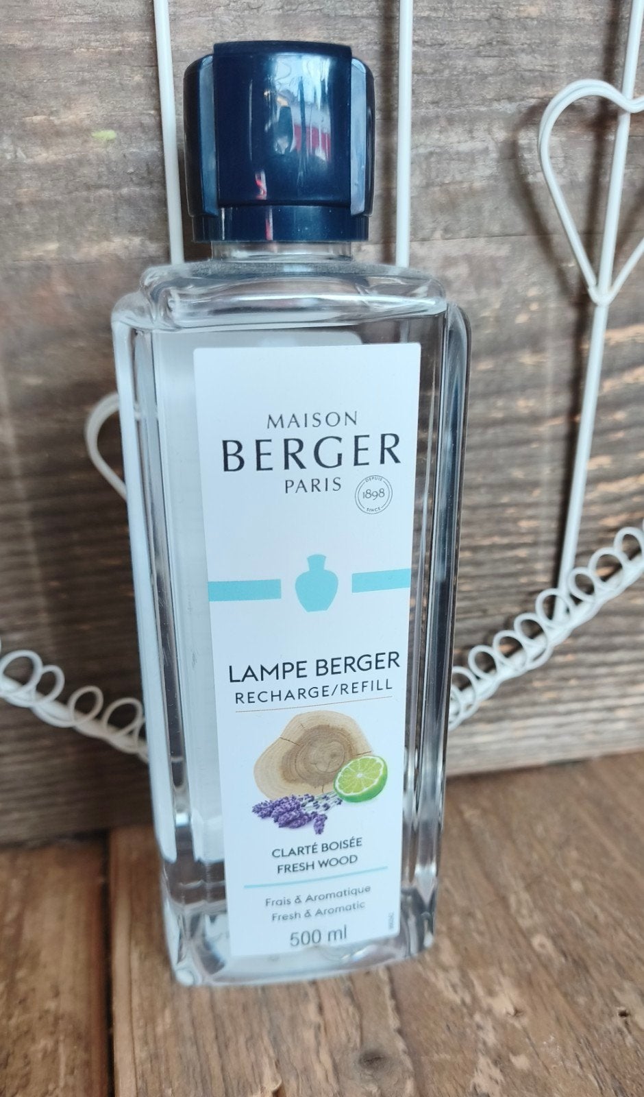 Maison Berger Fresh Wood Navulling 500 ml, Meerkleurig, Overige materialen, Overige stijlen, Nieuw