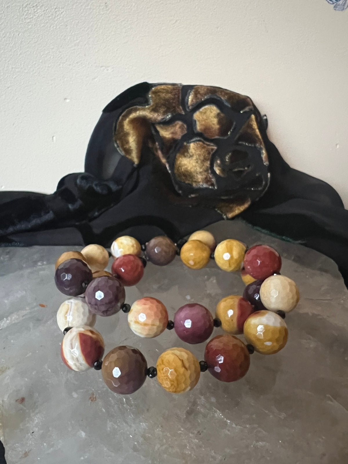 Jaspis mookaiet beschermt vertrouwen doelgericht aarden, Sieraden, Tassen en Uiterlijk, Magnolia11, Nieuw, Ophalen of Verzenden
