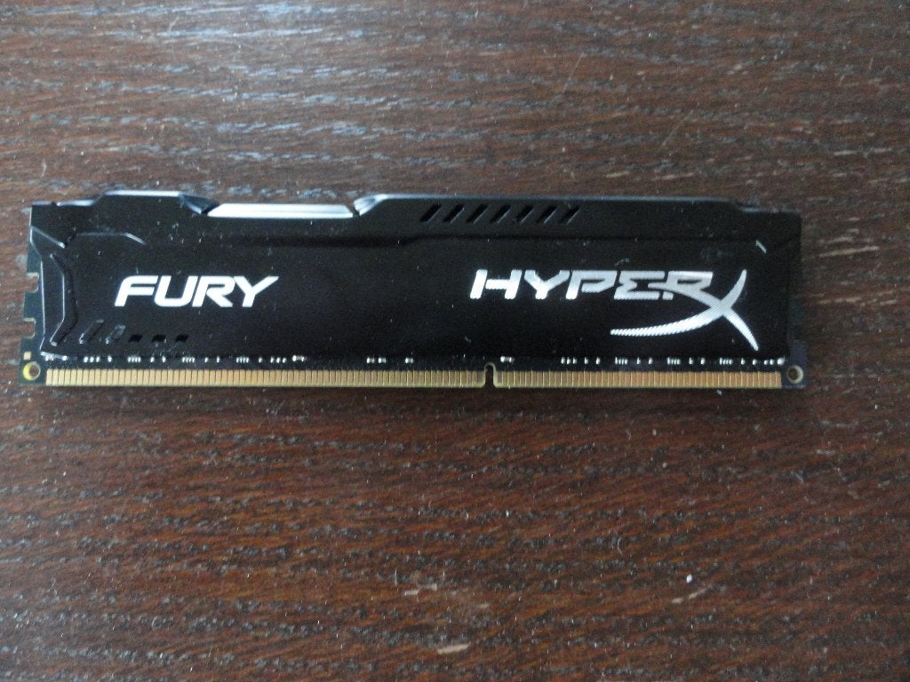 Kingston HyperX FURY Black Series, Computers en Software, RAM geheugen, 8 GB, DDR3, Ophalen of Verzenden, Zo goed als nieuw