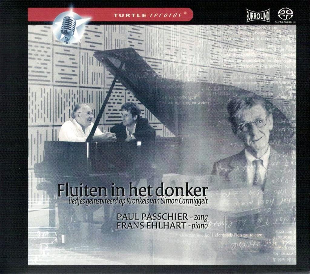 Paul Passchier, Fluiten in het donker. Simon Carmiggelt., Ophalen of Verzenden, Zo goed als nieuw, Levenslied of Smartlap