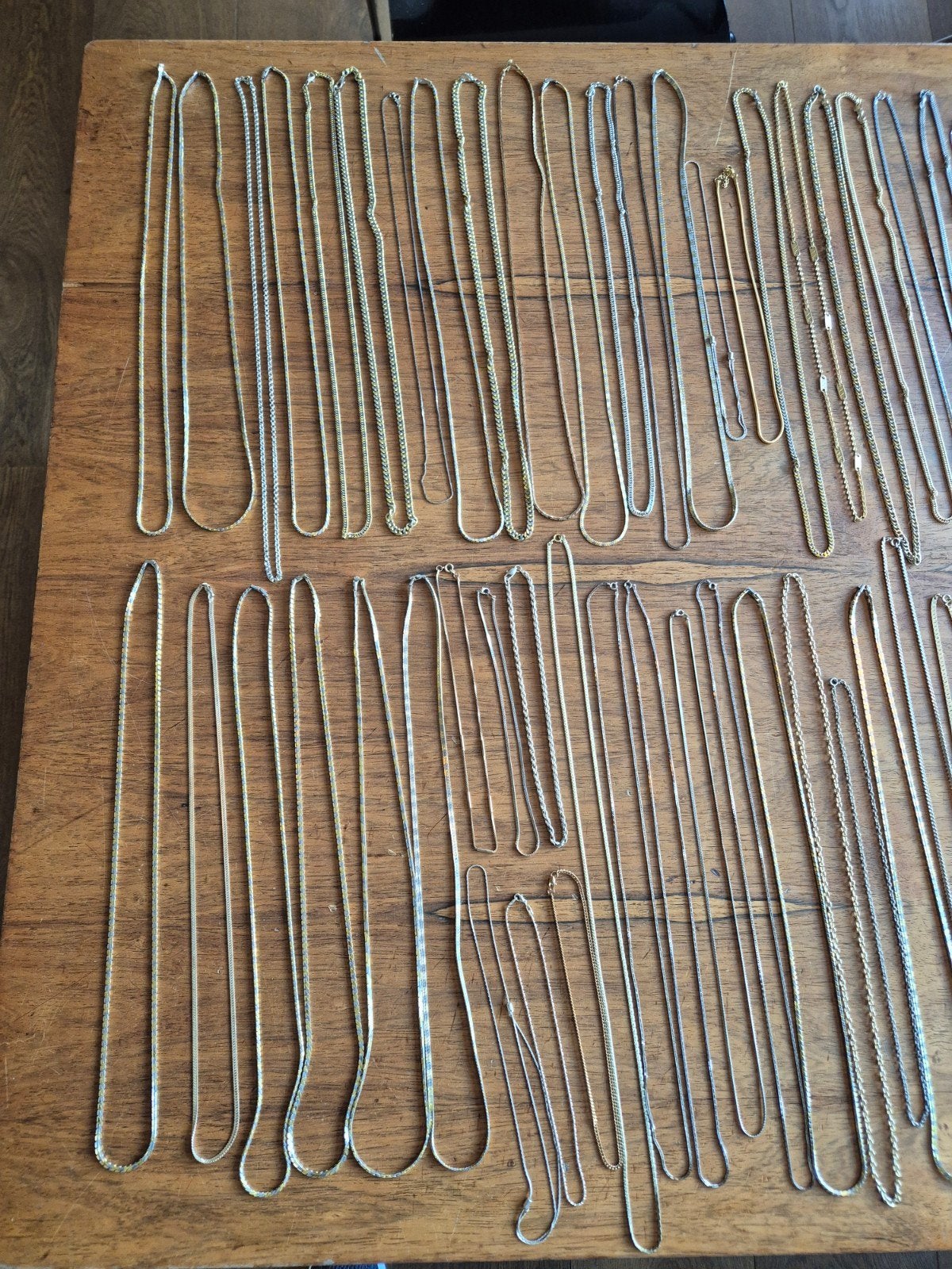 partij vintage kettingen 85 stuks, Ophalen of Verzenden, Overige materialen, Ketting