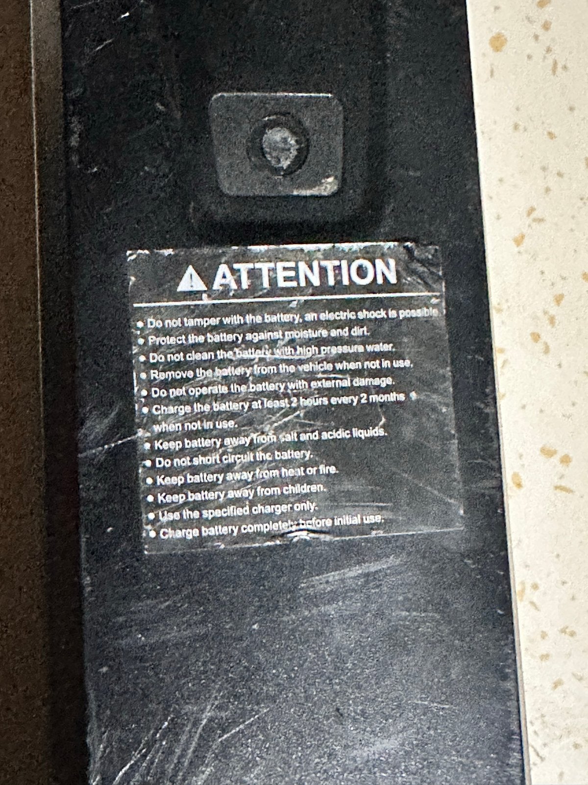 Fietsaccu 48V 15Ah Li-ion - HY Y1859003, Gebruikt