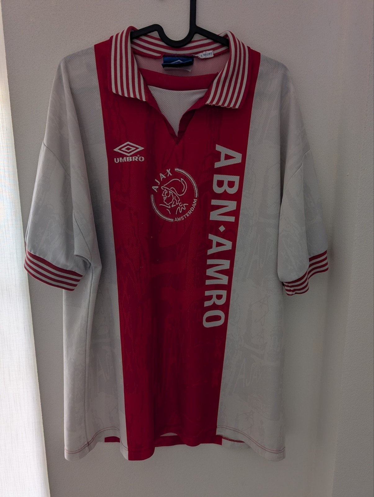 Ajax shirt #18 Umbro L 1996 authentieke originele vintage, Verzenden, Zo goed als nieuw, Ajax, Shirt