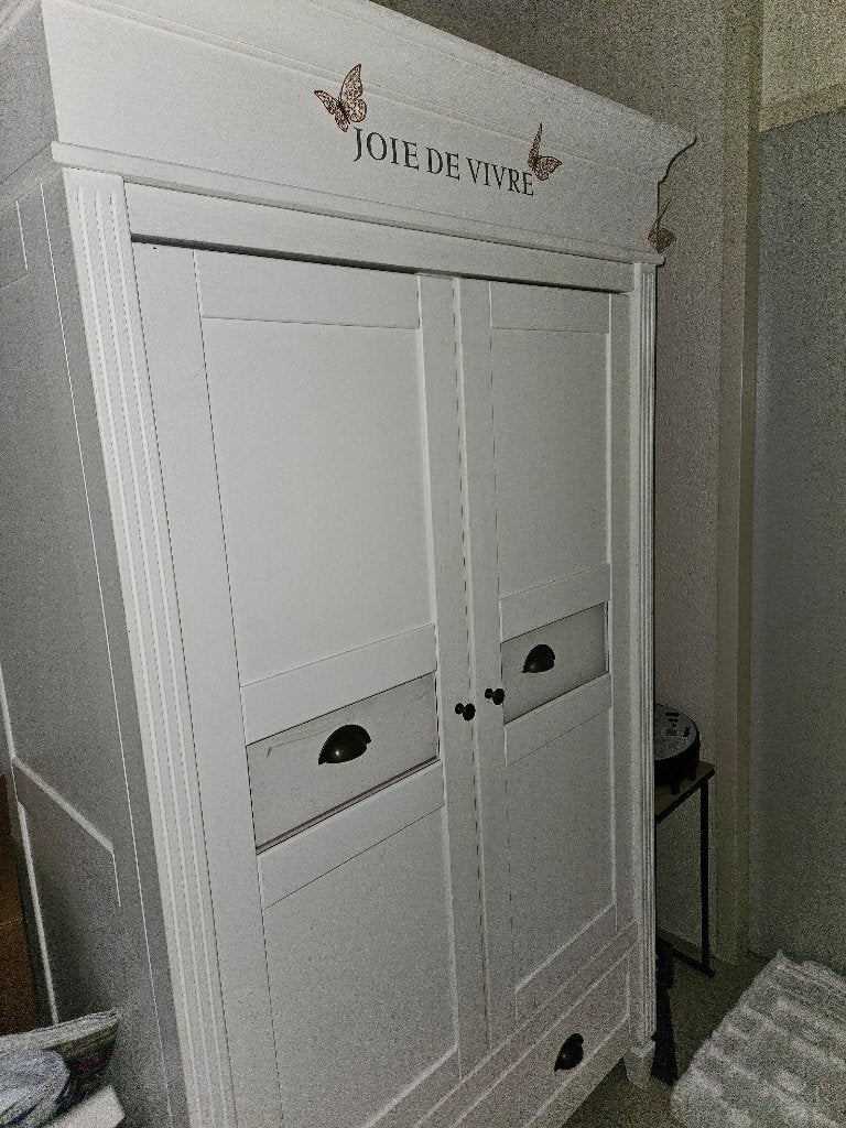 Kledingkast, Huis en Inrichting, Ophalen, Gebruikt, 100 tot 150 cm, Met lade(s)