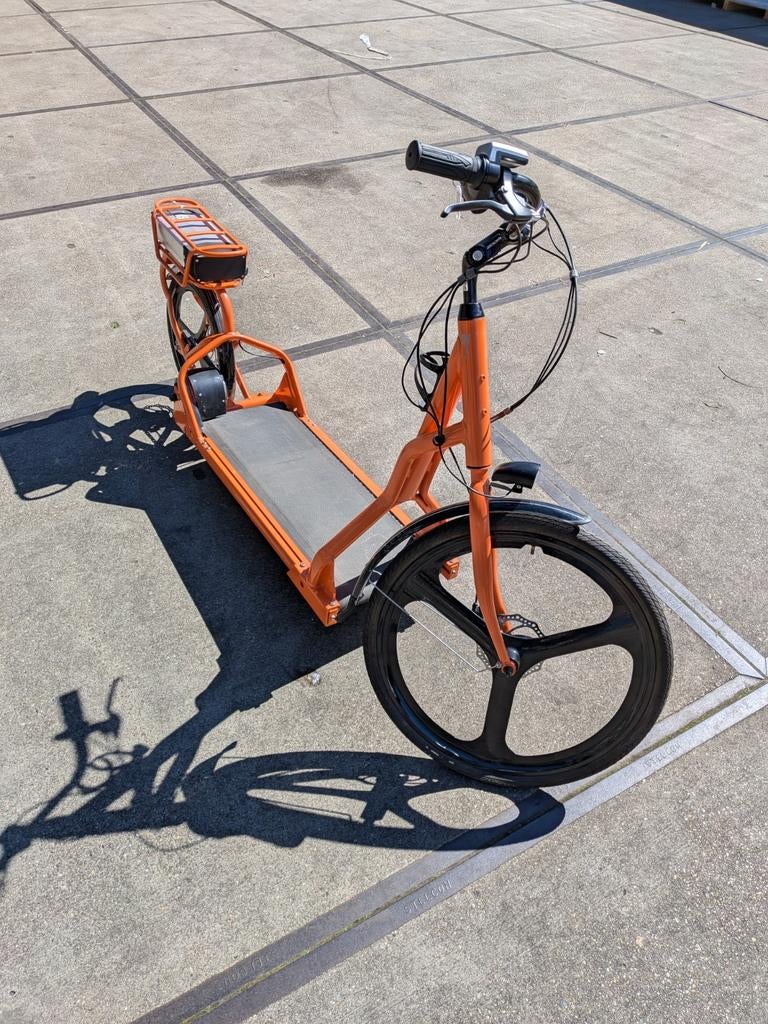 Unieke nieuwe  Loopbandfiets / Treadmill Bike - Oranje, Fietsen en Brommers, Ophalen