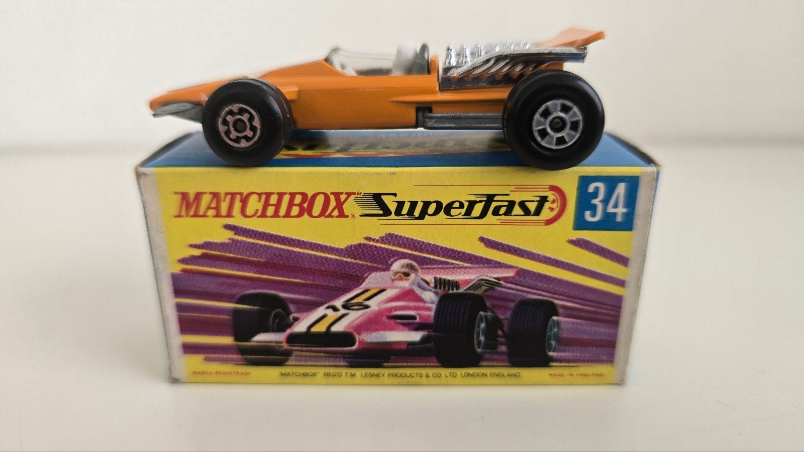 Matchbox Formula 1 Racing Car, Ophalen of Verzenden, Zo goed als nieuw, Auto