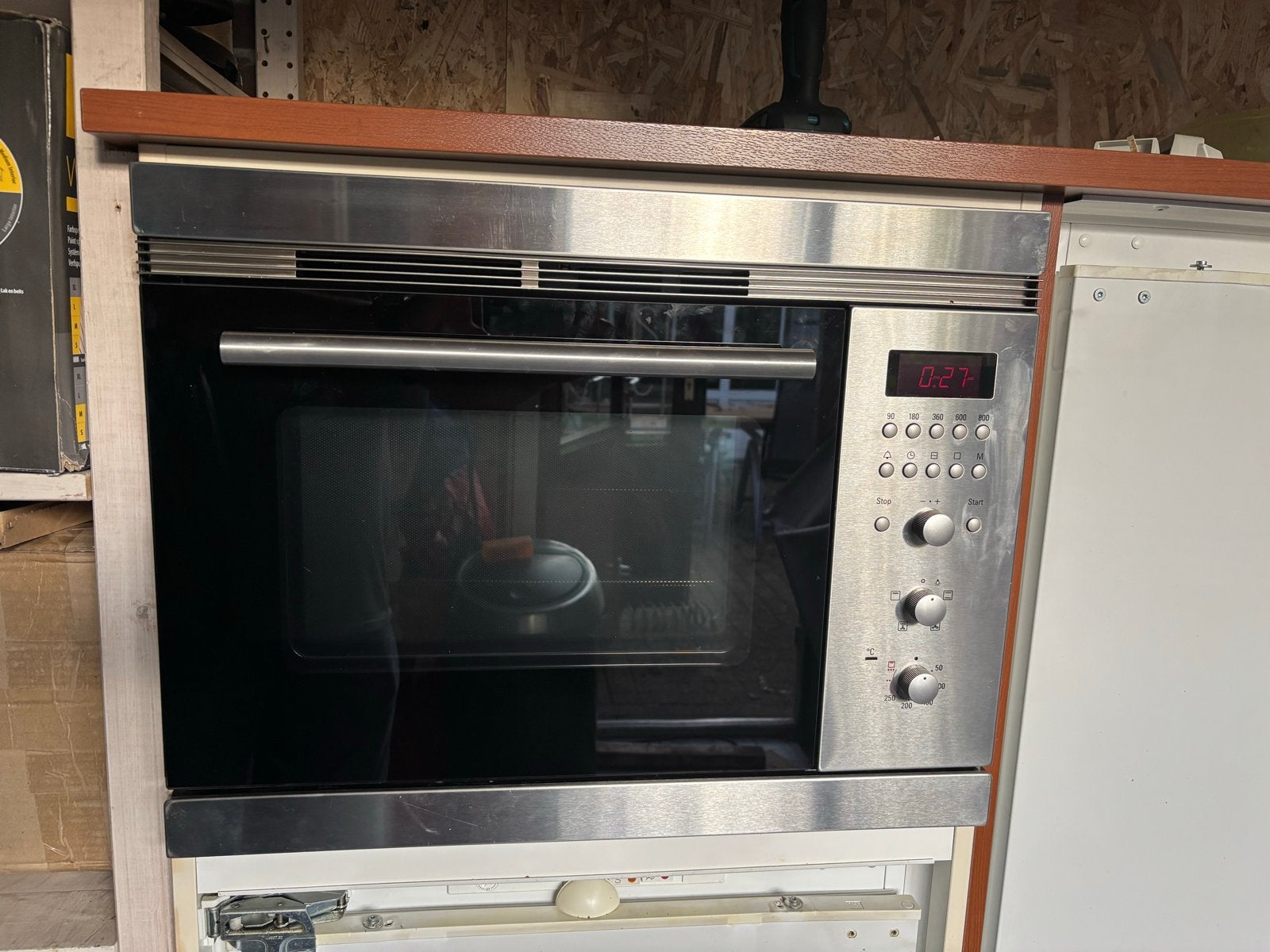 Siemens Combimagnetron HFT859 - Inbouw, Witgoed en Apparatuur, Combimagnetron, Gebruikt, 60 cm of meer, Grill