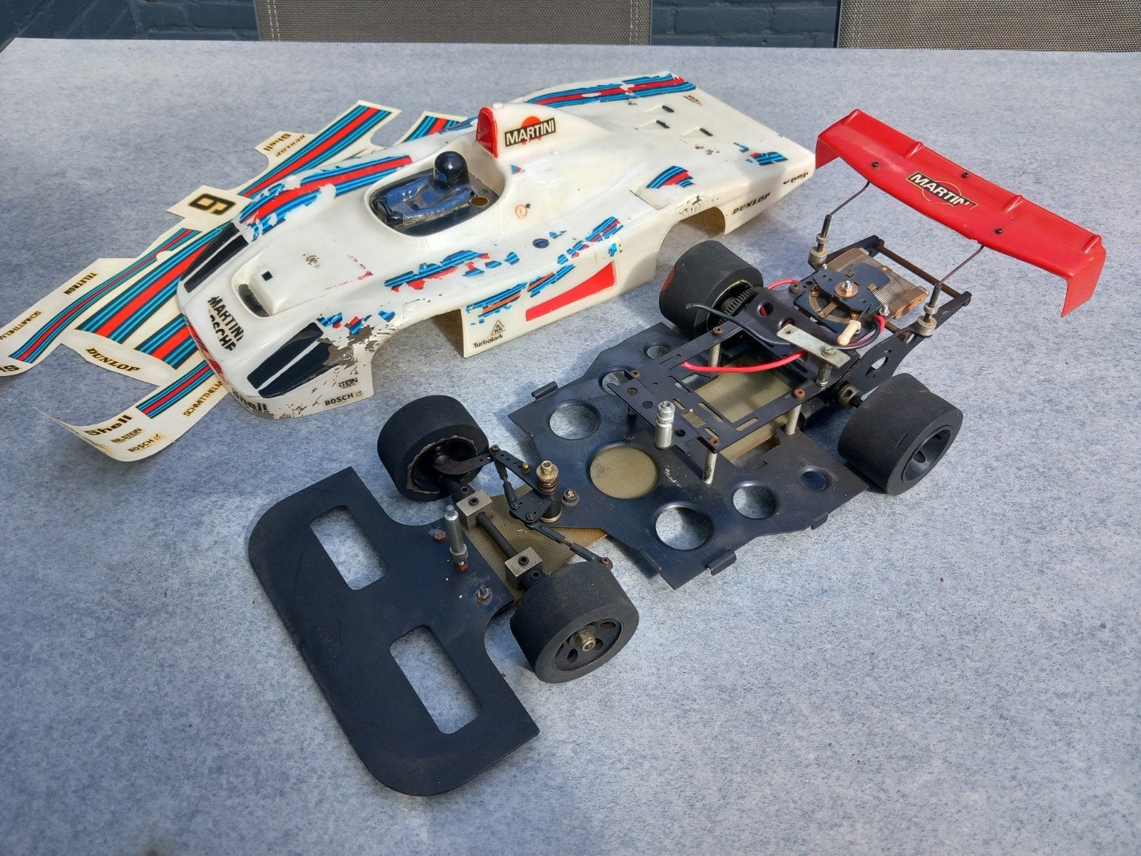 Vintage AYK RX1200 Porsche 936 uit 1978
RX1200 serie, Ophalen of Verzenden, Elektro, Auto onroad