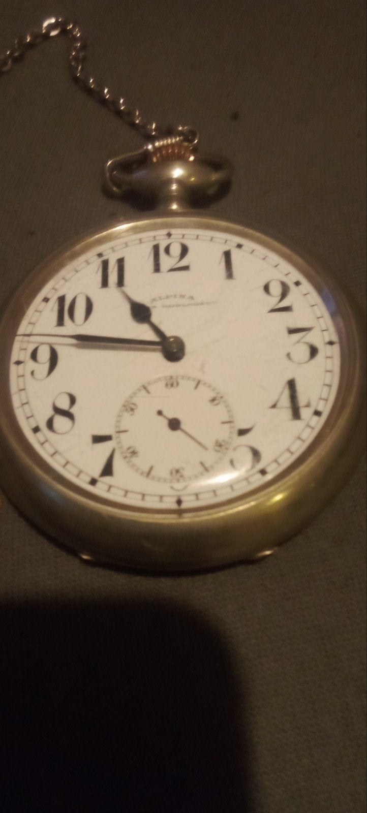 te koop Alpina zakhorloge omstreeks 1922, Ophalen of Verzenden