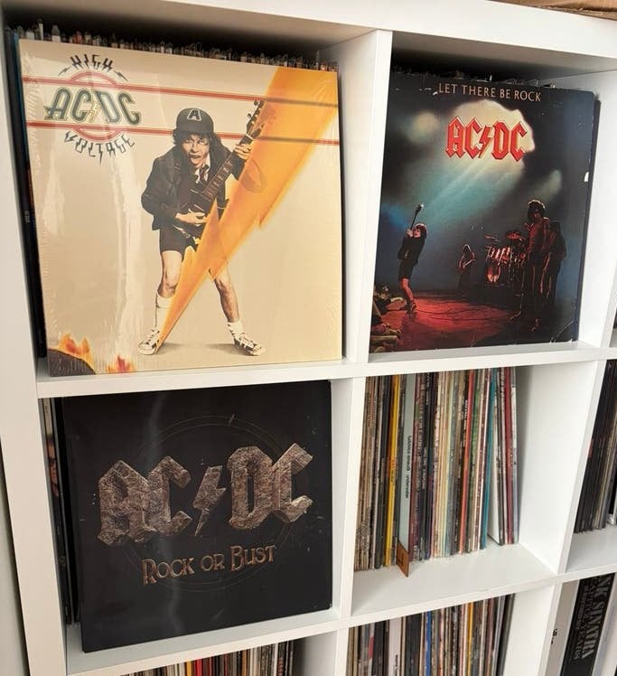 3 x AC/DC vinyl set, Cd's en Dvd's, Ophalen of Verzenden, Zo goed als nieuw, 12 inch, Poprock