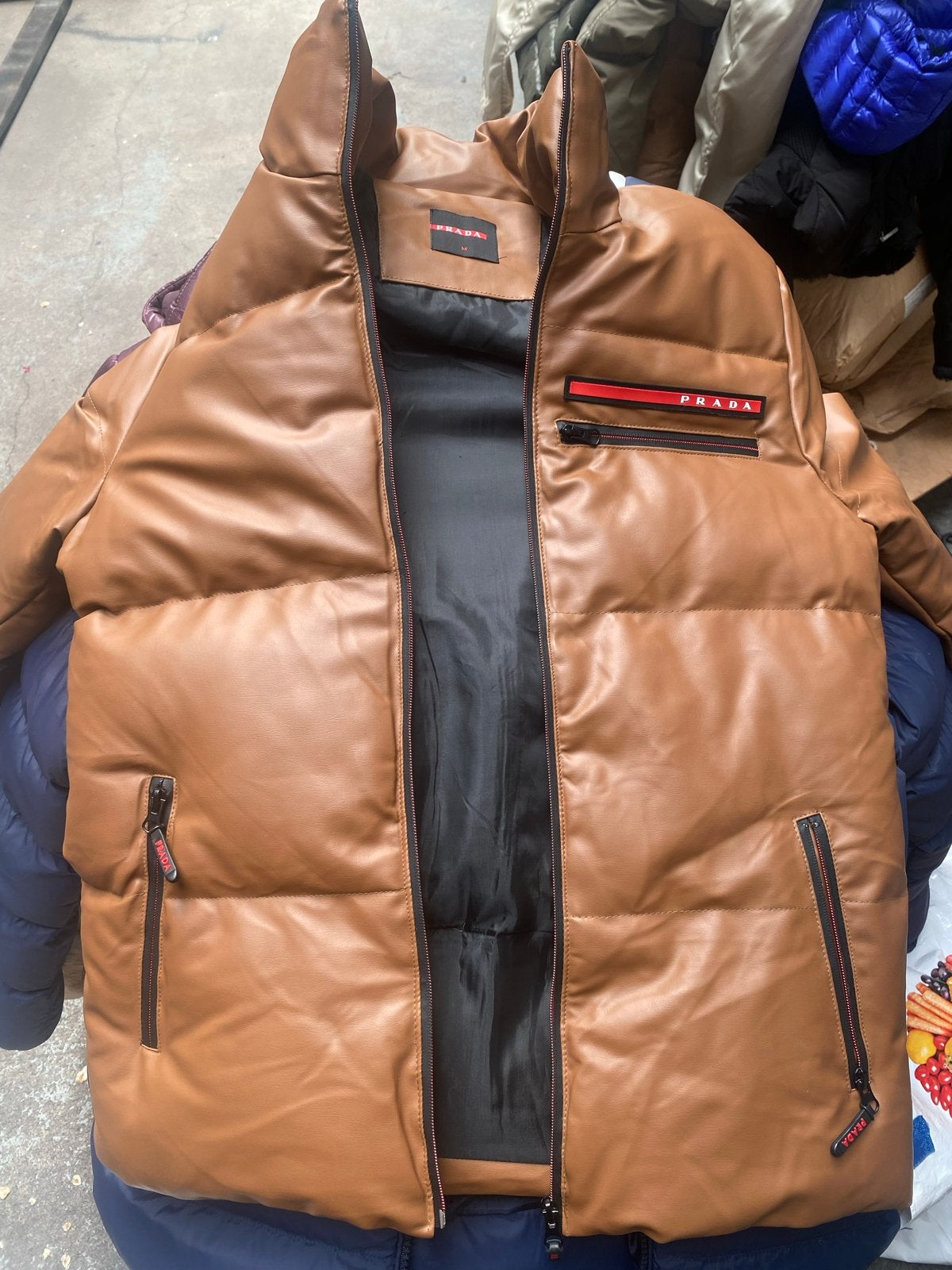 Prada Heren Jas Maat M -Nieustaat prada jas, Ophalen of Verzenden, Zo goed als nieuw, Maat 48/50 (M), Bruin